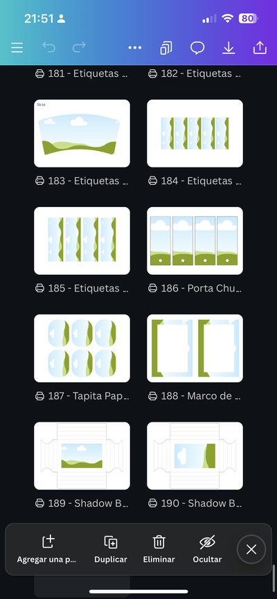 190 MOLDES EDITABLES 