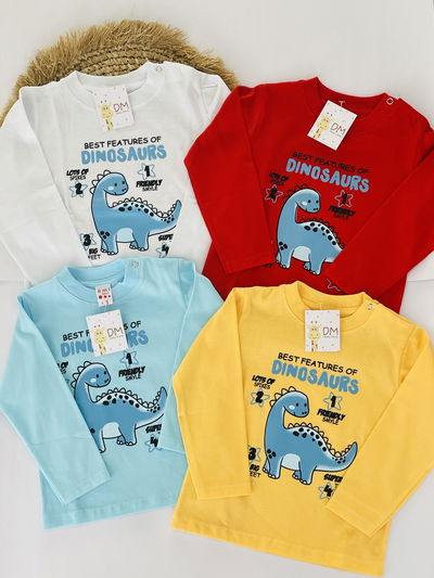 CAMISETA DINO BEBE