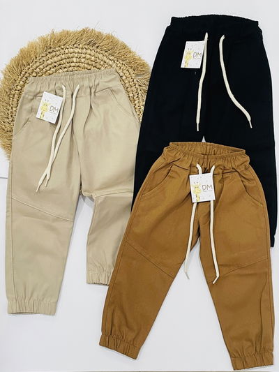 JOGGER DE GABARDINA BEBE