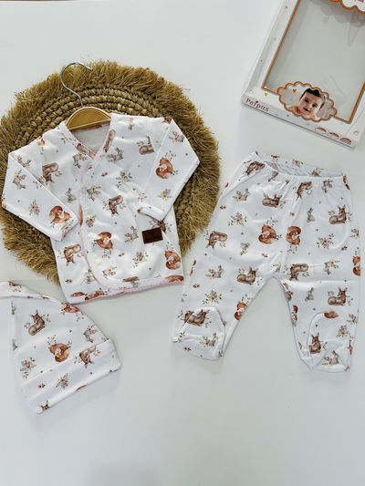 AJUAR 3 PIEZAS BAMBI