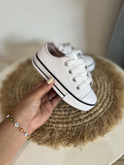 ZAPATILLAS TIPO CONVERSE BLANCA