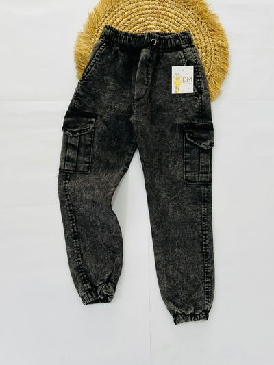 JOGGER CARGO BLACK 