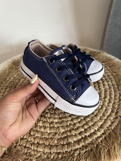 ZAPATILLAS TIPO CONVERSE AZUL 