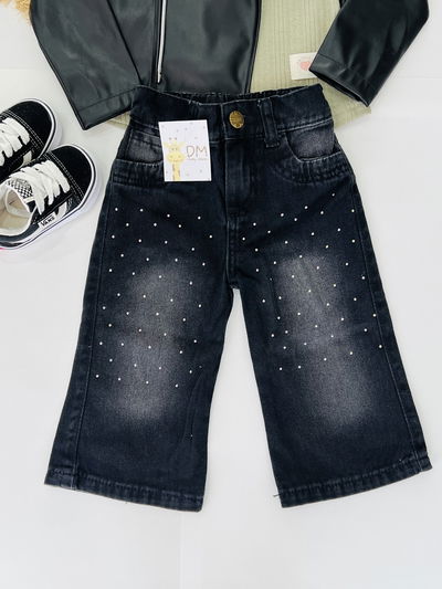 MOM BLACK CON STRASS