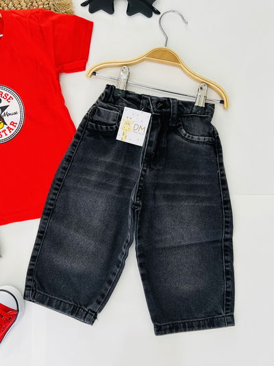 JEANS BAGGY BLACK