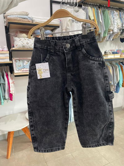 JEANS BAGGY BLACK