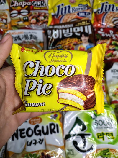 🍌🍫 Chocopie Sabor Banana – ORION