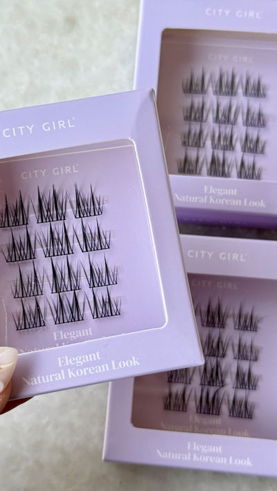 Pestañas Autoadhesivas estilo koreano - City Girl