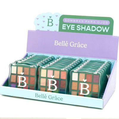 Paleta de sombras x 12 - Belle grace 