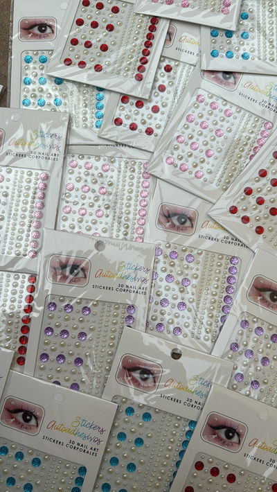 Strass Eloise gema y perlas (LT-A5)