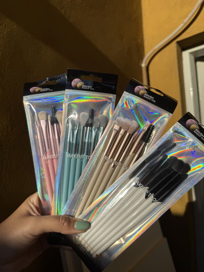 Set de brochas Makeup Tool x4 ojos