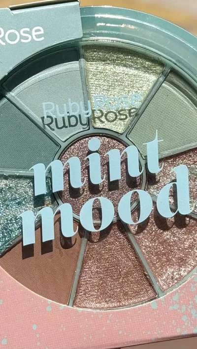 Paleta de sombras - Mint Mood - Ruby Rose
