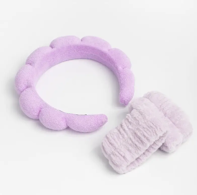 SET DE VINCHA CON MUÑEQUERAS