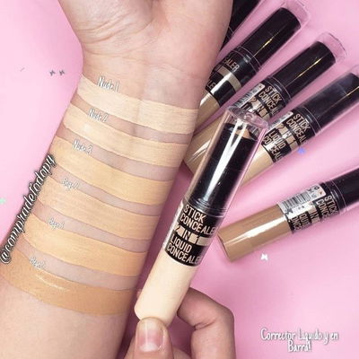 Corrector DÚO 2 en 1 Ruby Rose líquido + barra