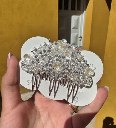 Aplique para pelo City Girl flores