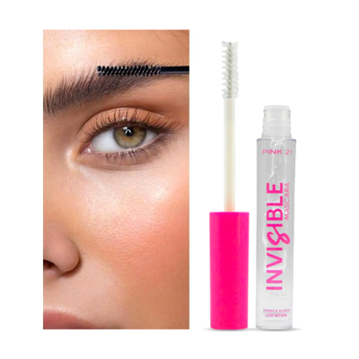 MASCARA GEL CEJAS Y PESTAÑAS INVISIBLE PINK 21