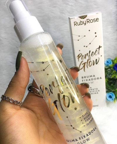 BRUMA FIJADORA DE MAQUILLAJE PERFECT GLOW RUBY ROSE 120ml