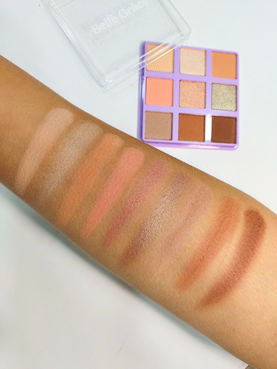 PALETA DE SOMBRAS X9 TONO 4 EN POLVO BELLE GRACE