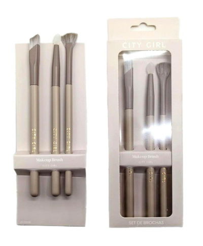 Set x3 brochas City Girl Esponjita