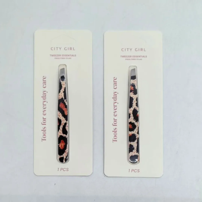 PINZA DE DEPILAR ANIMAL PRINT CITY GIRL