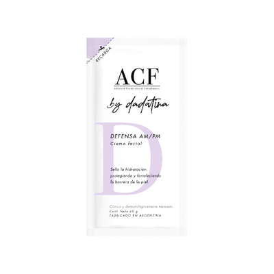 Refill crema Defensa AM/PM ACF dada tina