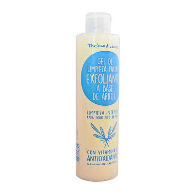 Gel de Limpieza Facial Exfoliante a Base de Arroz – Thelma & Louise