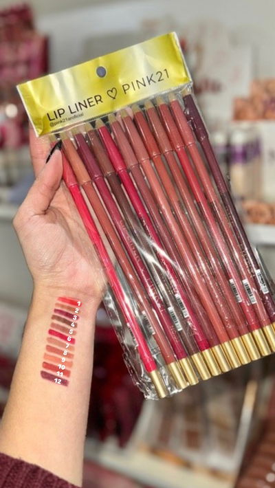 Delineadores de labios Pink 21