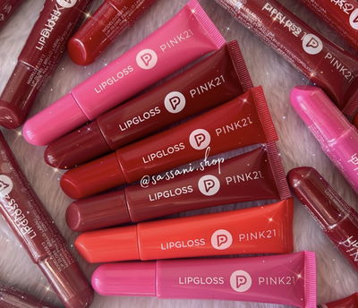 Lip Gloss Pomo PINK 21 – Brillo, color y frescura en tus labios ✨