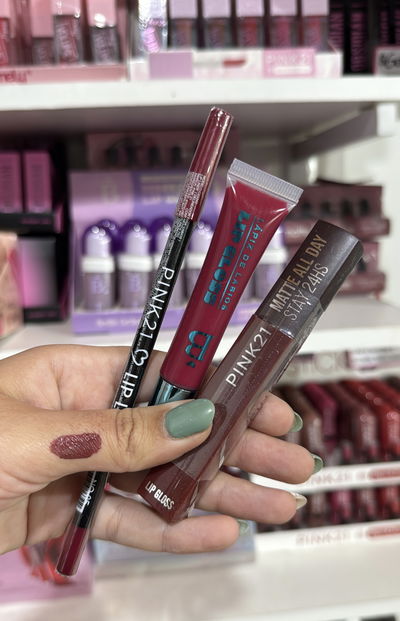 Lip Combo 🫦 Cereza oscuro 🔥
