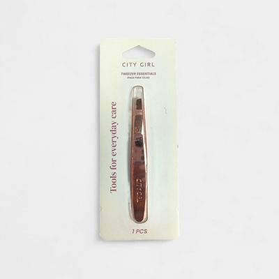 Pinza depilar City Girl Dorada