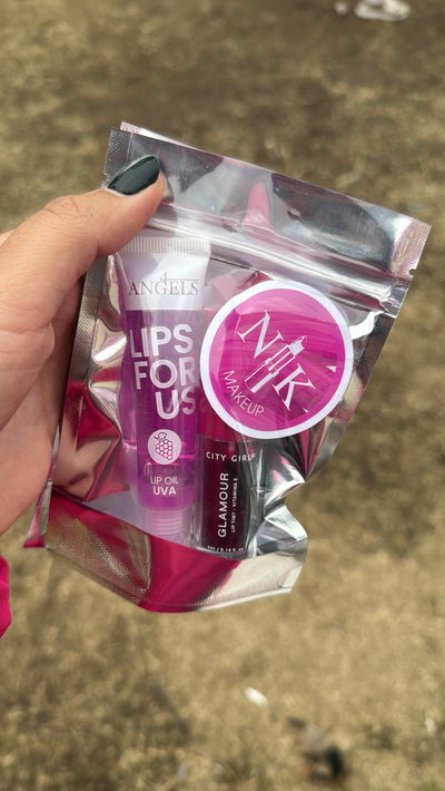 Lip Combo para regalar - Incluye bolsita y sticker - Uva 