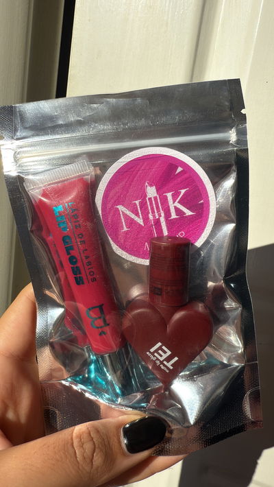 Lip Combo para regalar - Incluye bolsita y sticker - Berry 