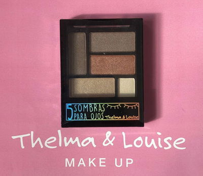 Paleta De Sombras x5 Thelma & Louise Tono 1