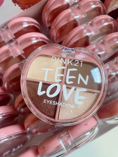 Paleta x4 sombras Teen Love TONO 4 - Pink 21