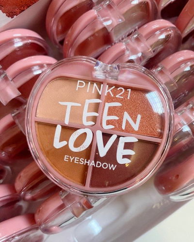Paleta x4 sombras Teen Love TONO 2 - Pink 21