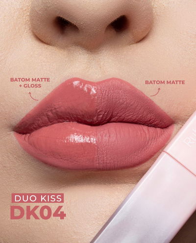 Labial Duo Kiss DK04 - Ruby Rose