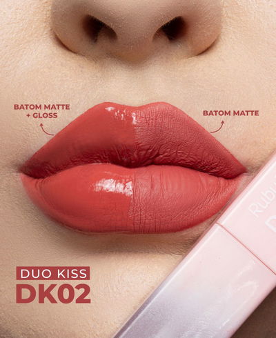 Labial Duo Kiss DK02 - Ruby Rose