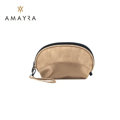 PORTACOSMETICOS AMAYRA COLOR BEIGE