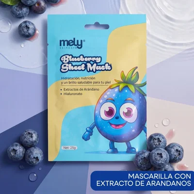 MASCARILLA CON EXTRACTO DE ARANDANOS - Mely