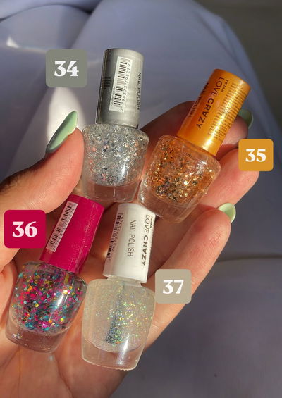 Esmaltes Glitter - Love Crazy Tejar