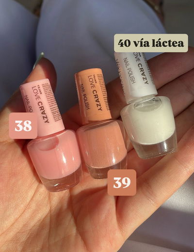 Esmaltes Naturales - Love Crazy Tejar