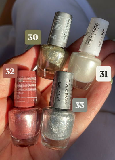 Esmaltes Perlados - Love Crazy Tejar