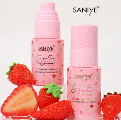 ❤️ Fijador de Maquillaje SANIYE Oil Control 40ml – Spray Facial
