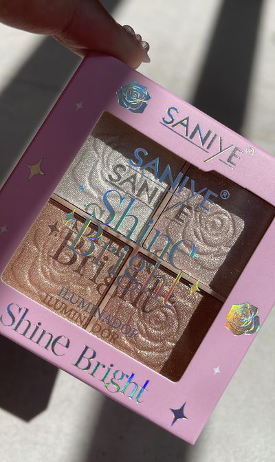 Paleta x 4 iluminadores Shine Bright - Saniye tono 3