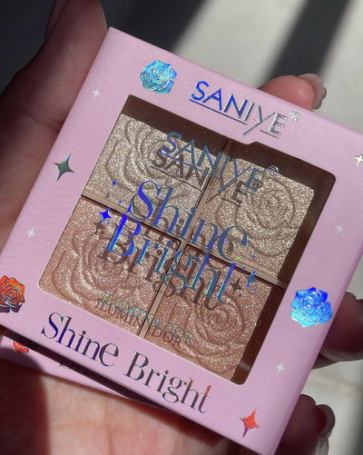 Paleta x 4 iluminadores Shine Bright - Saniye tono 2