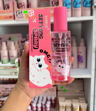 Fijador maquillaje Gatito 120ml - Saniye