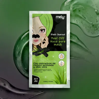 Mascarilla para retirar puntos negros BLACK Mely