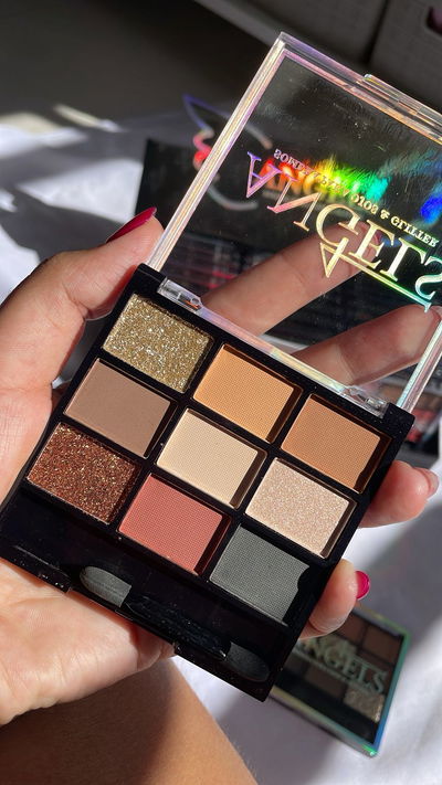 Paleta x9 sombras + aplicador - 4Angels TONO 2