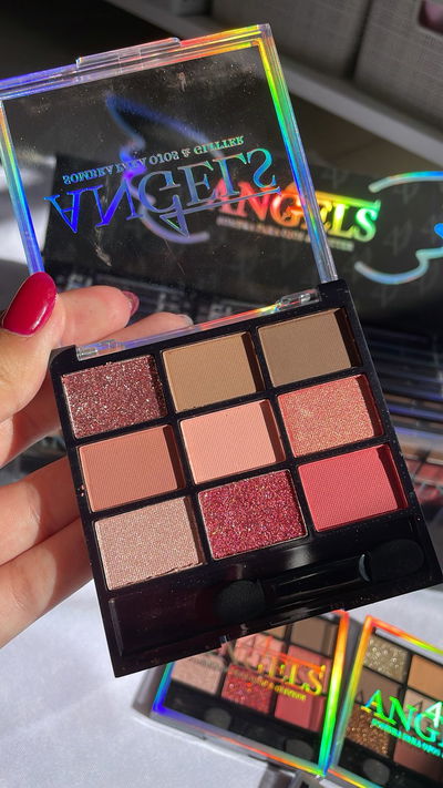 Paleta x9 sombras + aplicador - 4Angels TONO 3