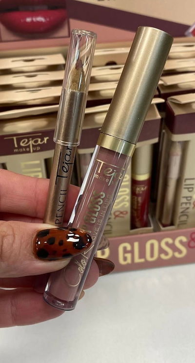 Lip combo Lip gloss + delineador de labios - Tejar